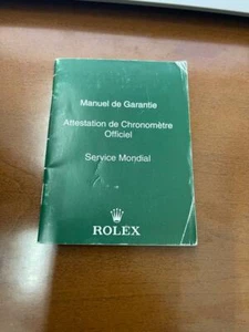 ROLEX BOOKLET SERVICE VINTAGE ref. 563.81 - Picture 1 of 3
