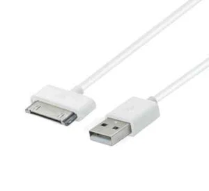 ⚡ Cordon Chargeur 3FT Apple 30 Broches | Compatible avec iPad 1-3 & iPod Nano 1-6 🎵 - Photo 1 sur 5