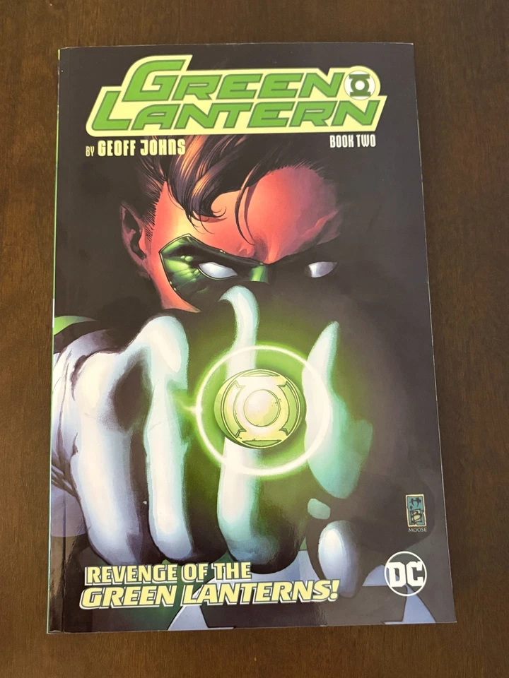 Green Lantern de Geoff Johns Libro 2da impresión Comercio Libro de bolsillo DC Comics En muy buena condición Foto 1 de 3
