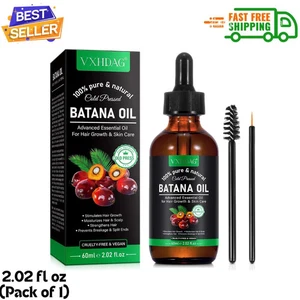 Olio di Batana - 100% puro e naturale dall'Honduras per la crescita dei capelli, 2,02 fl oz... - Foto 1 di 8