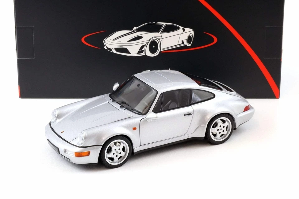 Norev 1993 Porsche 911 964 Carrera 4 WTL 30 años Polar Silver 1:18 LIMITED Foto 1 de 1