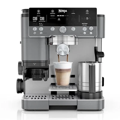 Ninja Luxe Café Premier Series ES601UKGM Bean To Cup Coffee Machine Gun Metal - Image 1 of 2