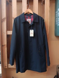 Baracuta G10 Paul Mantel Baracuta Tuch Schwarz Neu Mit Etikett Made In England Größe 38 - Bild 1 von 4