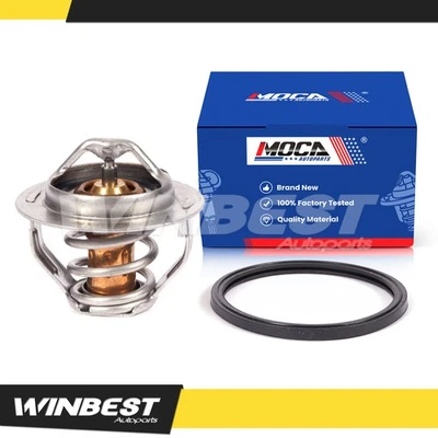 Termostato de refrigerante apto para Pontiac Saturn Chevrolet Saab Buick GMC 2.0L 2.4L 180F Foto 1 de 4