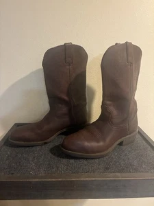 HERREN DURANGO GUMMISTIEFEL FR204 SICHERHEIT ZEHEN BRAUN 12" STIEFEL GRÖSSE 9,5 D SCHÖNES PROFIL - Bild 1 von 11