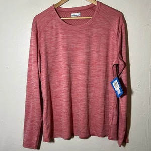 CAMISA L/S NUEVA CON ETIQUETAS COLUMBIA MUJER XXL RIVER CHILL OMNI FREEZE ZERO WICKING Rosa - Imagen 1 de 6