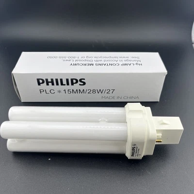 Bombilla fluorescente Philips PLC15MM/28W/27 PLC15MM28W27 Foto 1 de 4