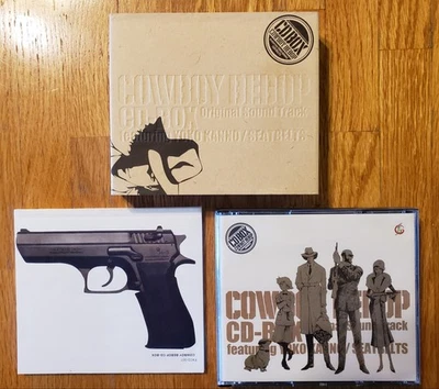 COWBOY BEBOP, Yoko Kanno/The Seatbelts SCARCE 4-CD BOX SET, LTD IMPORT W/BOOKLET Foto 1 de 4