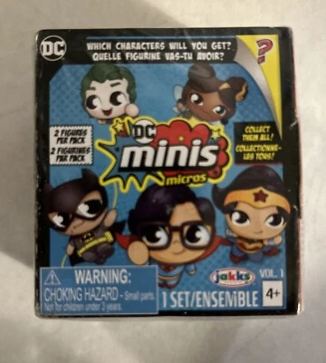 DC Mini Micros Surprise Figure NEW SEALED - Image 1 of 3