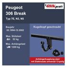 Produktbild - Anhängerkupplung Autohak starr +ES 13 für Peugeot 306 Break BJ 02.94-12.02 NEU