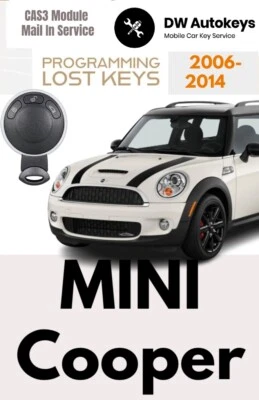 06-14 MINI Cooper Smart/Slot Llavero Programación CAS3 MÓDULO DE CORREO SERVICIO Foto 1 de 4
