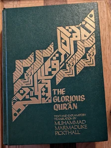 The Glorious Qur'an 1977 Hardcover Signed by Mohammad Abdul Aziz - Picture 1 of 5