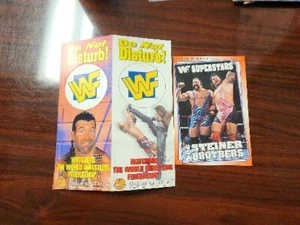 Vintage WWF Superstar Coliseum Video Postcard And Do Not Disturb Knockers - Picture 1 of 2