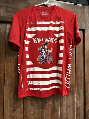 Camisa de ciclismo Team Waldo talla para hombre S Where Is Waldo New Balance Foto 1 de 4