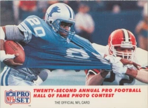 Barry Sanders 1991 Pro Set #794 Detroit Lions NFL HOF Football Card - Picture 1 of 2