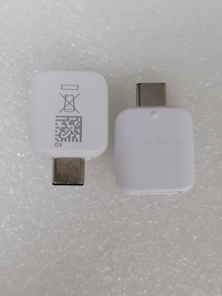 Samsung OEM On-The-Go OTG (USB) to (USB-C) Adapter - White - Image 1 of 1