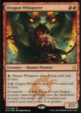 Dragon Whisperer Foil | NM | Dragons of Tarkir | Magic MTG