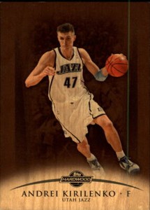 2008-09 Topps Hardwood Mahogany #75 Andrei Kirilenko /75 - NM-MT