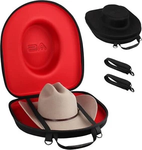 Hat Box for Travel-Crush Proof Hat Travel Case for Cowboy Hats Holder Storage - Picture 1 of 1
