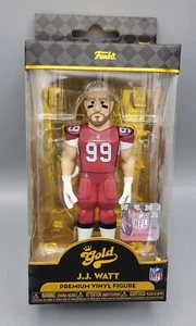 Funko Pop Gold Figure 5" NFL Cardinals JJ Watt Red Uniform New In Box - Picture 1 of 6