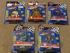 Space Ghost Coast To Coast Cartoon Network Set Of 5 Figures - Including Clear