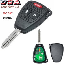 OEM Uncut Remote Key Fob 3 Button for 06-08 Dodge Ram 1500 2500 3500 FCC OHT