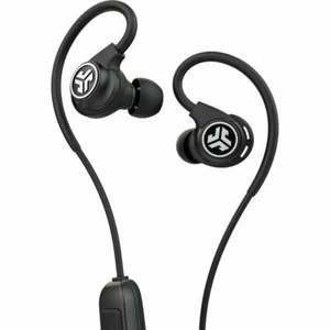 JLAB Fit Sport 3 Wireless Bluetooth Earphones Earbuds Black NEW BOXED - Picture 1 of 6
