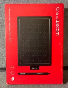 One by Wacom Creative Pen Art Drawing Tablet - Small (CTL-472/K1-AX) New Sealed - Picture 1 of 4