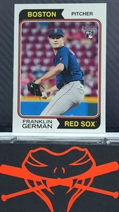 Franklin German - 2023 Topps Heritage ROOKIE #77 - Boston Red Sox RC - Picture 1 of 2