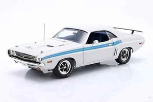 Acme-Models Dodge Challenger R/T 383 Magnum Coupe 1971 White Light Blue 1:18 - Picture 1 of 3