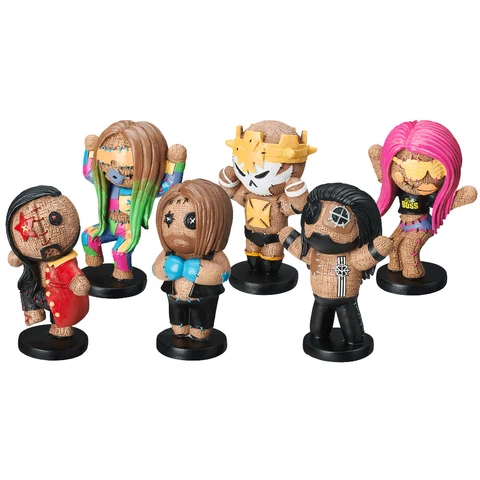 WWE Super Stitches Series 2 Voodoo Figure Set Banks Shinsuke Seth AJ HHH Naomi Cover