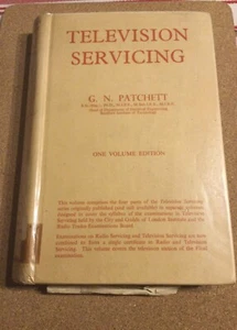 Television Servicing (G. N. Patchett - 1961) *ONE VOLUME EDITION 🌟GOOD COND - Picture 1 of 15