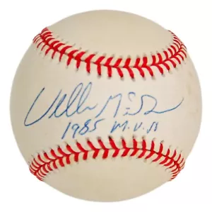 Willie McGee Autographed Official National League Baseball Cardinals w/MVP JSA - Picture 1 of 4