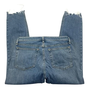 Rag & Bone Jeans Damen 27 Blau Dre Low Rise Slim Boyfriend Distressed Raw Hem - Bild 1 von 9