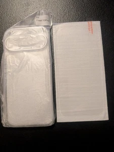Google Pixel 10 Pro Clear Case Shockproof Soft TPU + Glass Screen Protector - Picture 1 of 3
