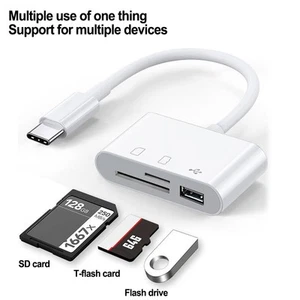 Home Use Multifunctional Card Reader TF Card Reader Compact Design Easy To Carry - Zdjęcie 1 z 24