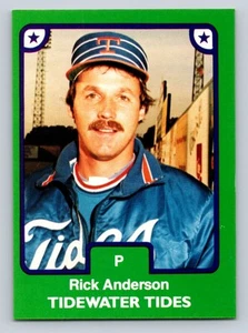 1984 TCMA Tidewater Tides #19 Rick Anderson Tidewater Tides - NM - Picture 1 of 2
