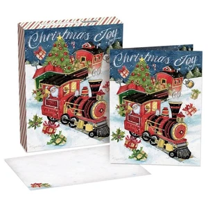All Aboard Boxed Christmas Cards (1004878) - Bild 1 von 5