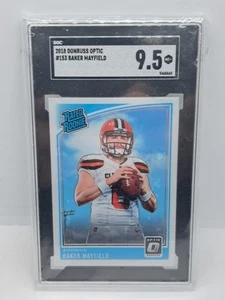 2018 Panini Donruss Optic NFL Baker Mayfield  Rated Rookie Browns SGC 9.5 - Bild 1 von 1