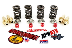 Honda TRX 400EX XR400 Kibblewhite Valve Spring Kit Bronze Valve Guides RED Seals - Bild 1 von 24