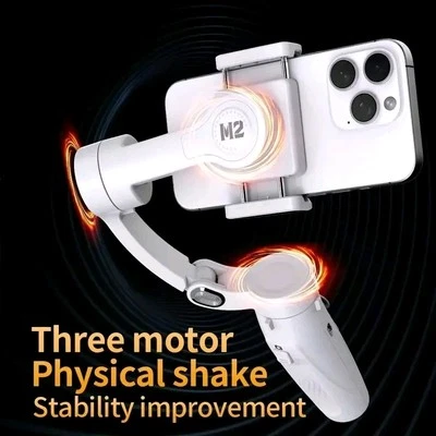 3-axis Gimbal StabilisersFor Smartphone Anti-shake Handheld Vlog Shooting Iphone - Image 1 of 4