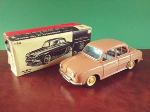 1960er Bandai Japan Renault Dauphine Blechspielzeug mit OVP - Bild 1 von 11