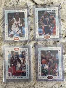 1996 U.S.A. Upper Deck 4 Card Michael Jordan Set - Bild 1 von 2