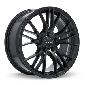 18x8 Black Alloy Wheel Rim Fits Cadillac DeVille, OE1Q3 18Inch 5x114.3 5Lug ET40 - Picture 1 of 4