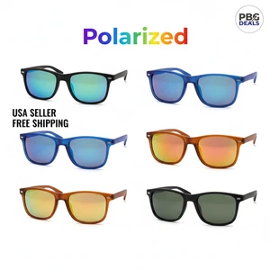 Men's Polarized Sunglasses Assorted 2-Pack - Premium UV400 Protection - Afbeelding 1 van 4