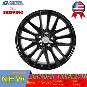19"x8" Gloss Black Alloy Wheel Rim For 2018-2024 Toyota Camry 75222B 4261106J70 - Picture 1 of 16