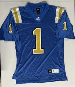 UCLA Adidas Men’s Size Small Blue Gold NCAA Bruins College Football Jersey 2000s - Picture 1 of 8