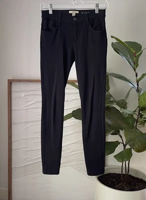 Women’s BURBERRY Brit Skinny Ankle Westbourne Black Pants Size Small S - Image 1 of 3