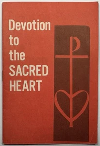 Devoción al Sagrado Corazón, Folleto Devocional Santo 1979 de colección. - Imagen 1 de 13