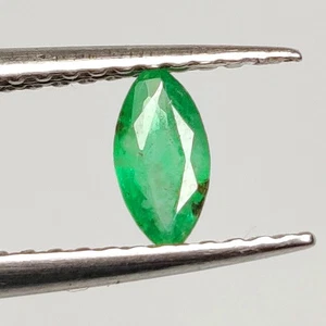 0.23 CT - Natural Zambian Emerald Fine Luster Gem Marquise Cut - 8400 - Picture 1 of 2